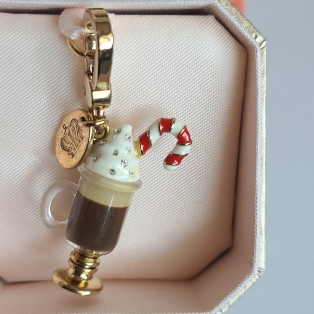 New in box Juicy Couture hot chocolate charm